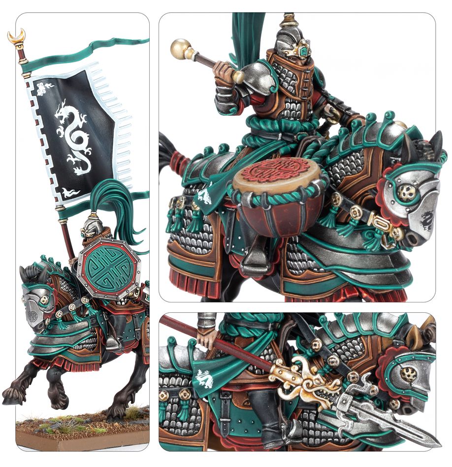 Warhammer The Old World: Grand Cathay - Jade Lancers(Releases 9-6-2025)
