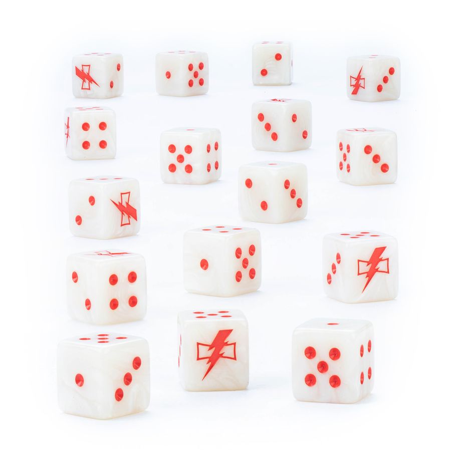 Warhammer 40K: White Scars Dice*Expected Release Date 10-25-2025*