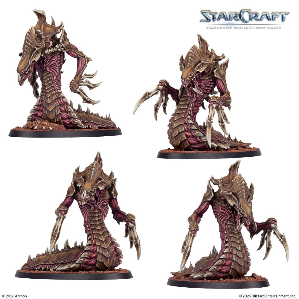 StarCraft Tabletop Miniatures Game: Zerg - Hydralisk *Expected Release Date of 05-15-2026*
