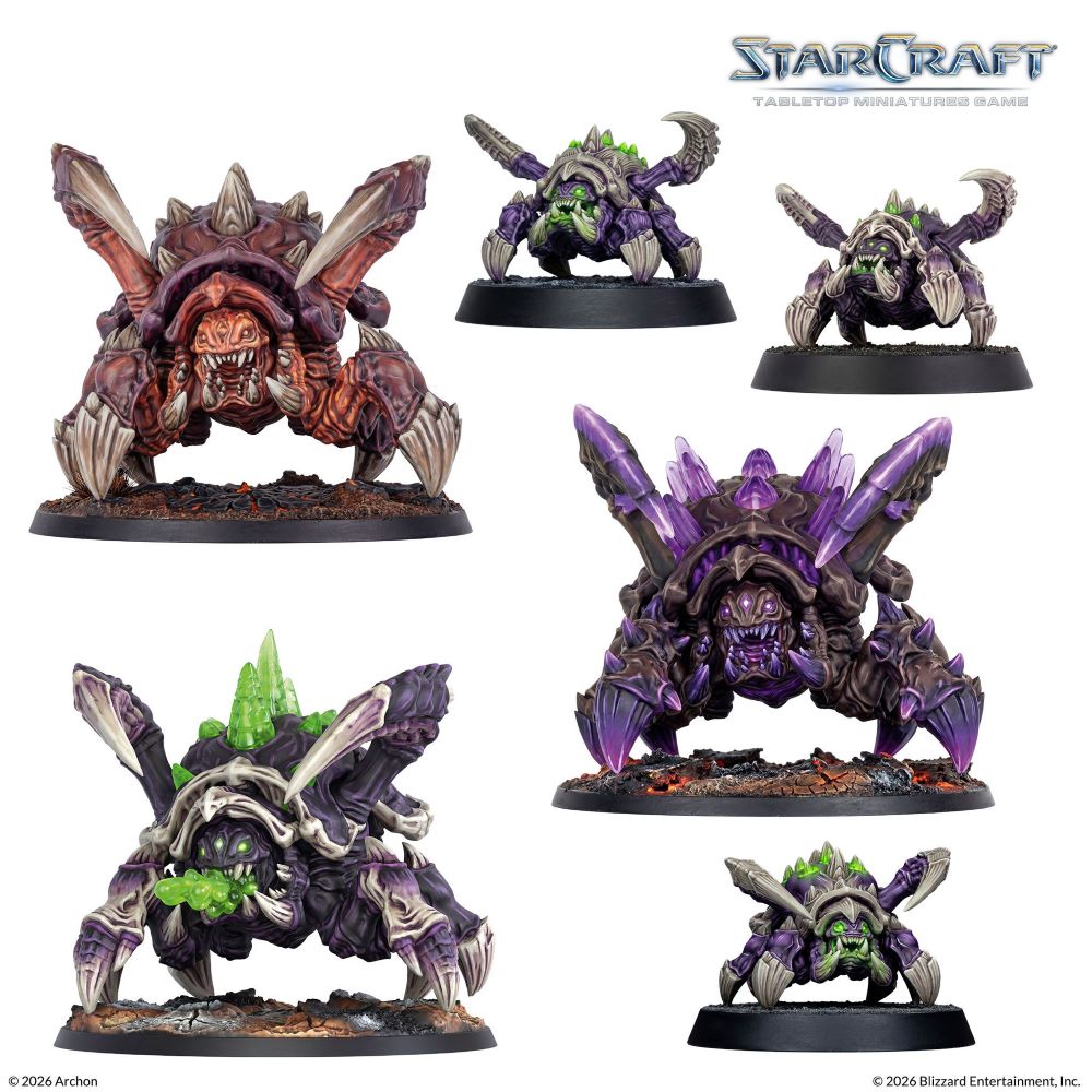 StarCraft Tabletop Miniatures Game: Zerg - Roach *Expected Release Date of August 2026*