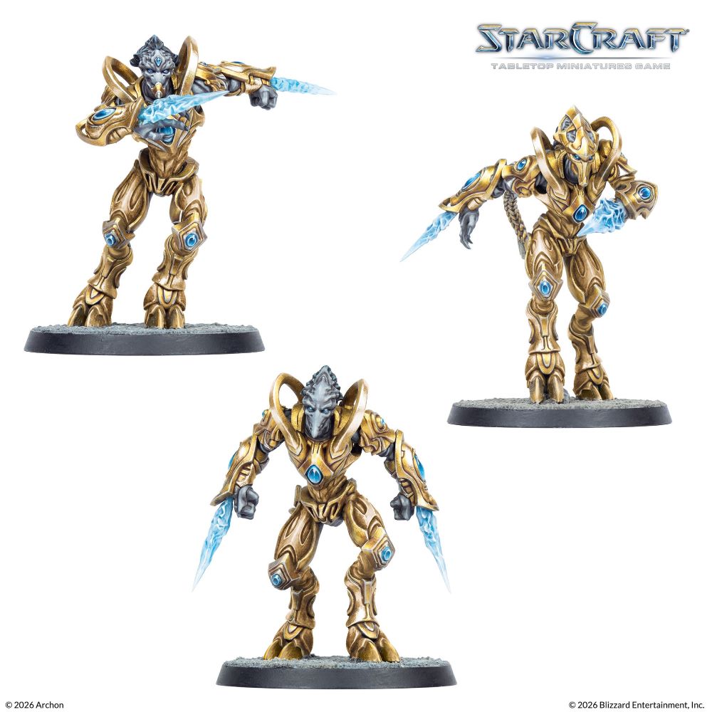 StarCraft Tabletop Miniatures Game: Protoss - Zealot *Expected Release Date of 05-15-2026*