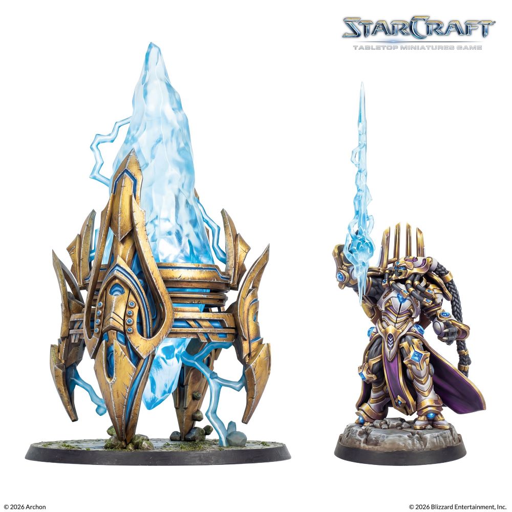 StarCraft Tabletop Miniatures Game: Protoss - Artanis & Pylon *Expected Release Date of 05-15-2026*