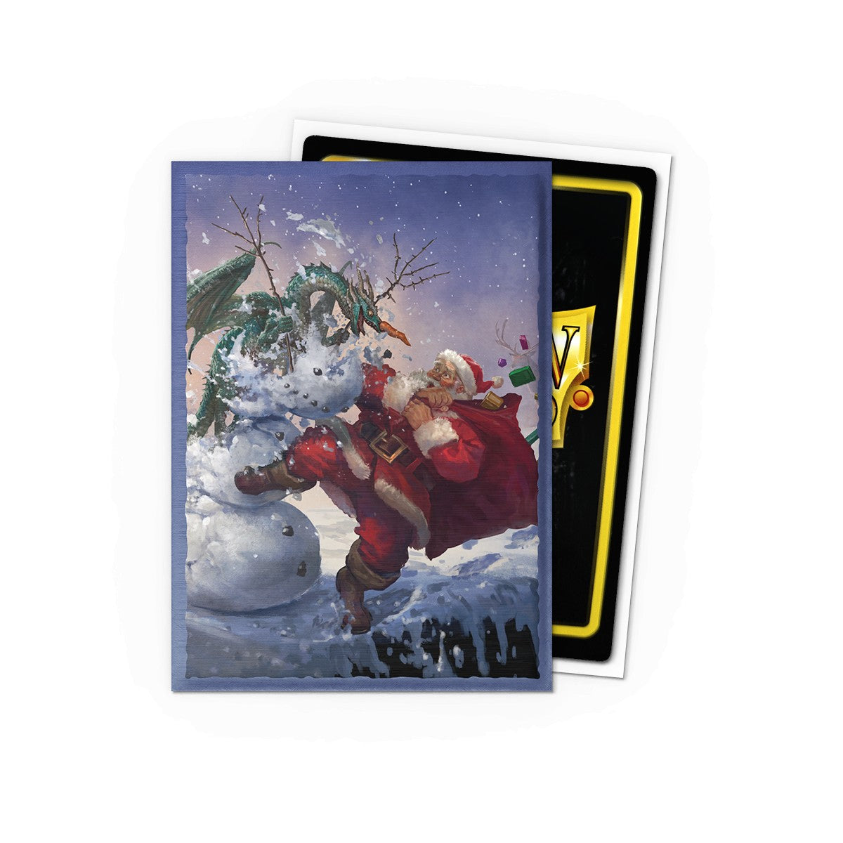 Dragon Shield: 100ct Standard Size Brushed Art Sleeves - Christmas 2025 *Expected Release Date 11-14-2025*