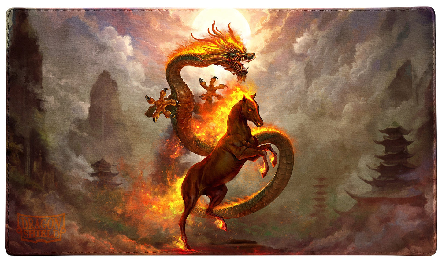 Dragon Shield: Playmat - Fire Horse Lunar New Year 2026 *Expected Release Date 12-05-2025*