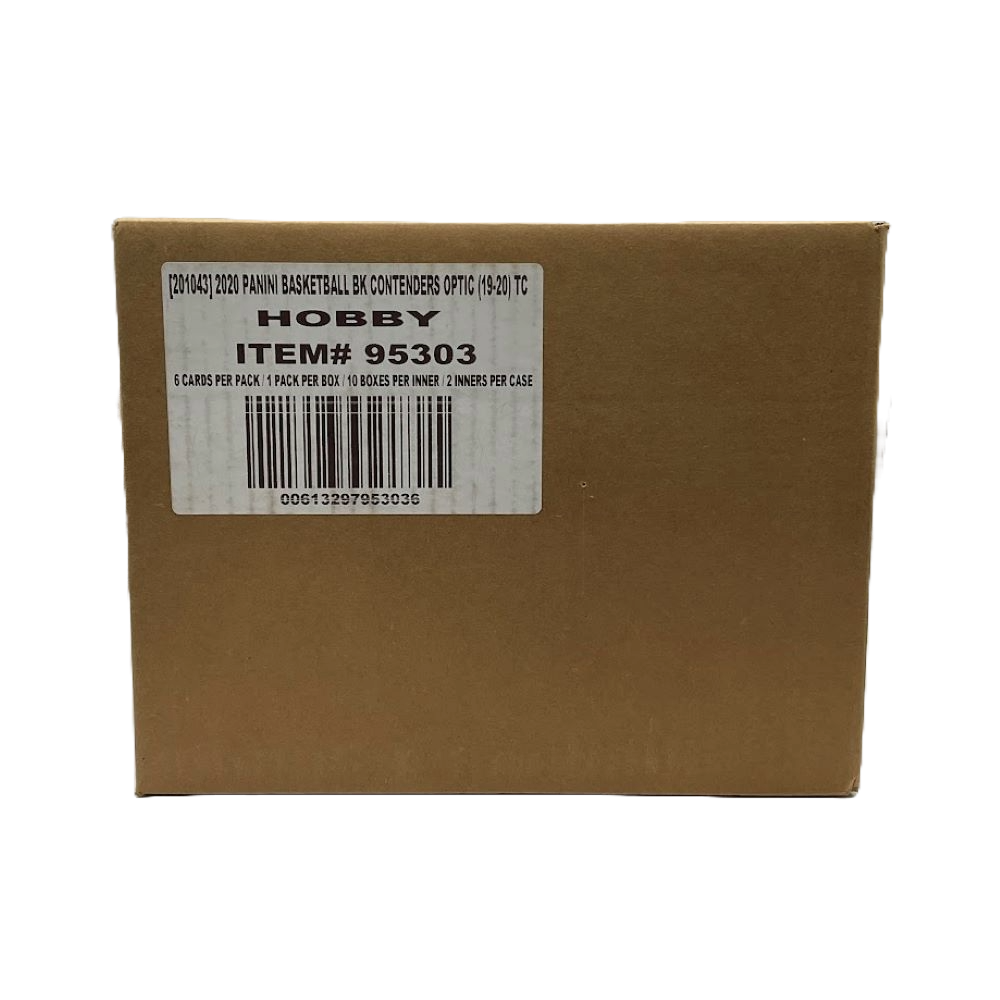 2019-20 Panini Contenders Optic Basketball Hobby 20-Box Case