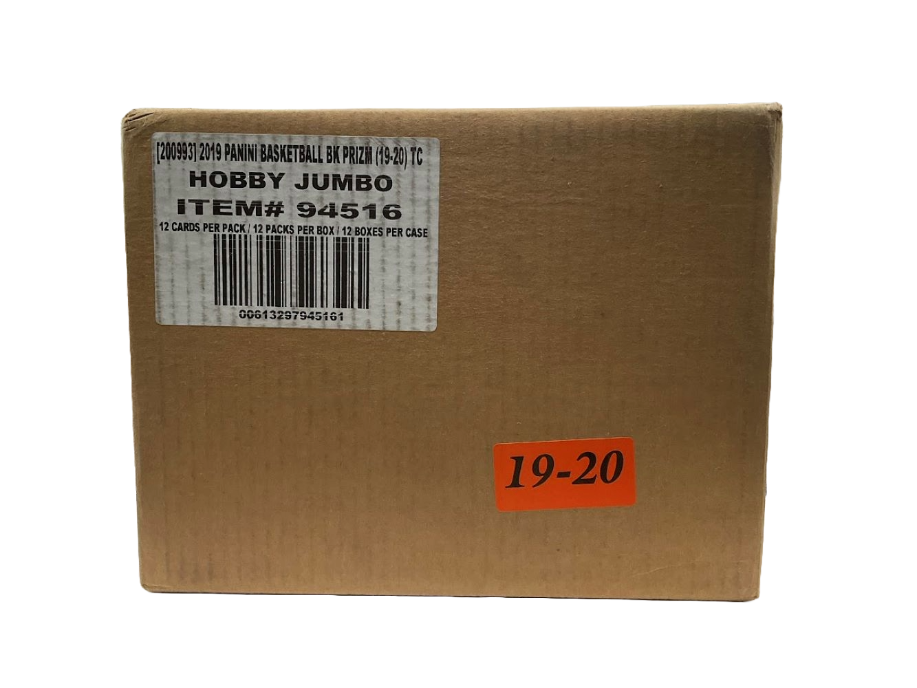 2019-20 Panini Prizm Basketball CASE (12ct)