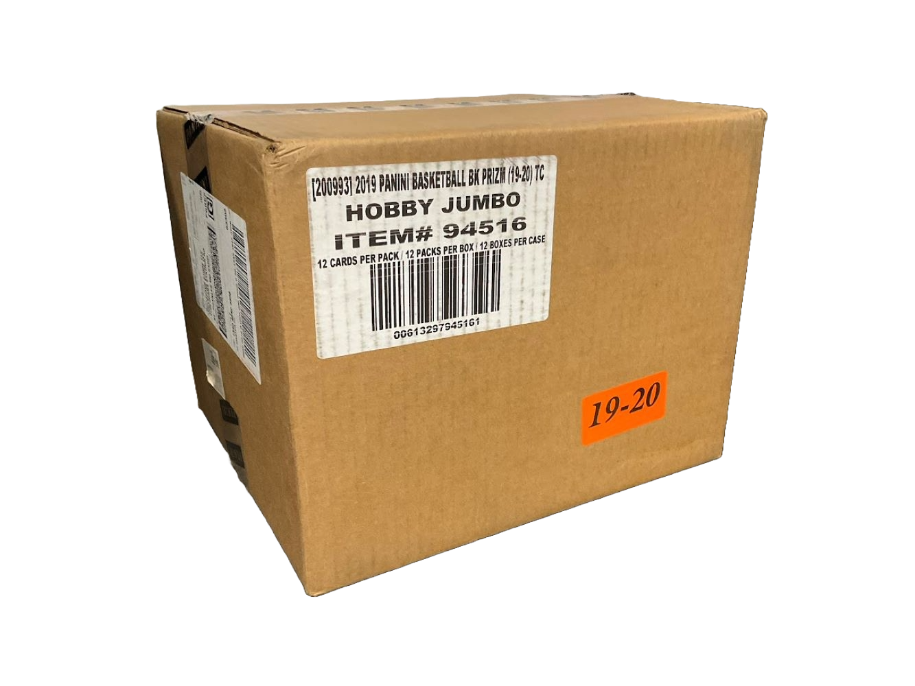 2019-20 Panini Prizm Basketball CASE (12ct)