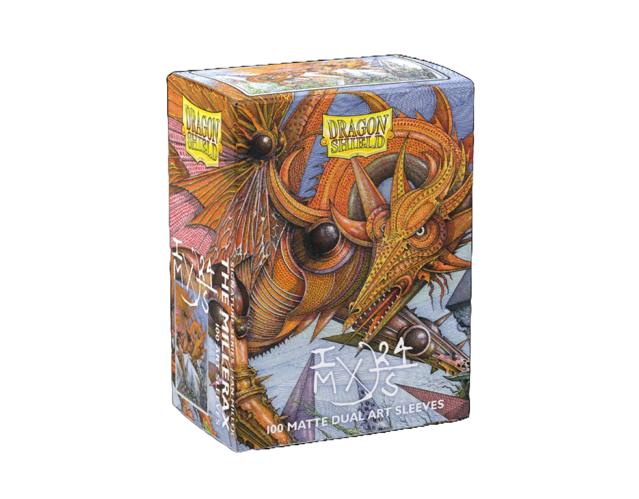 Dragon Shield: 100ct Standard Size Dual Matte Art Sleeves - The Millerax