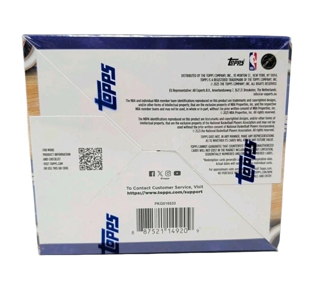 2025-26 Topps Basketball Retail Box