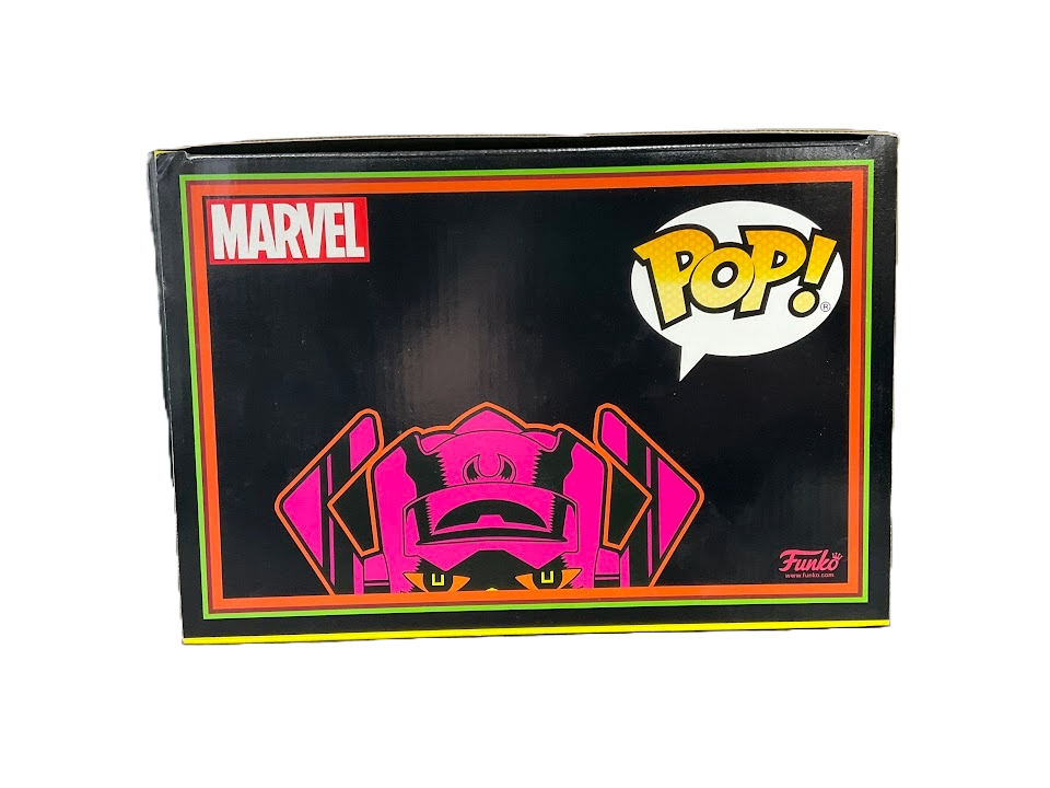 Galactus with Silver Surfer (Blacklight) Funko Pop! Fantastic Four #809 PX Previews