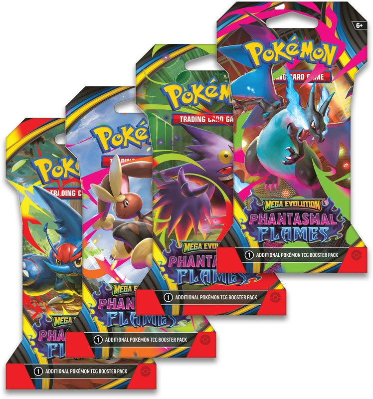 Pokemon: Phantasmal Flames 144ct Blister Case *Expected Release Date 11-14-2025*