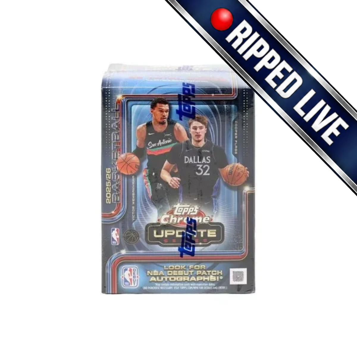 *Break* 2025-26 Topps Chrome Update Series Basketball Blaster Box