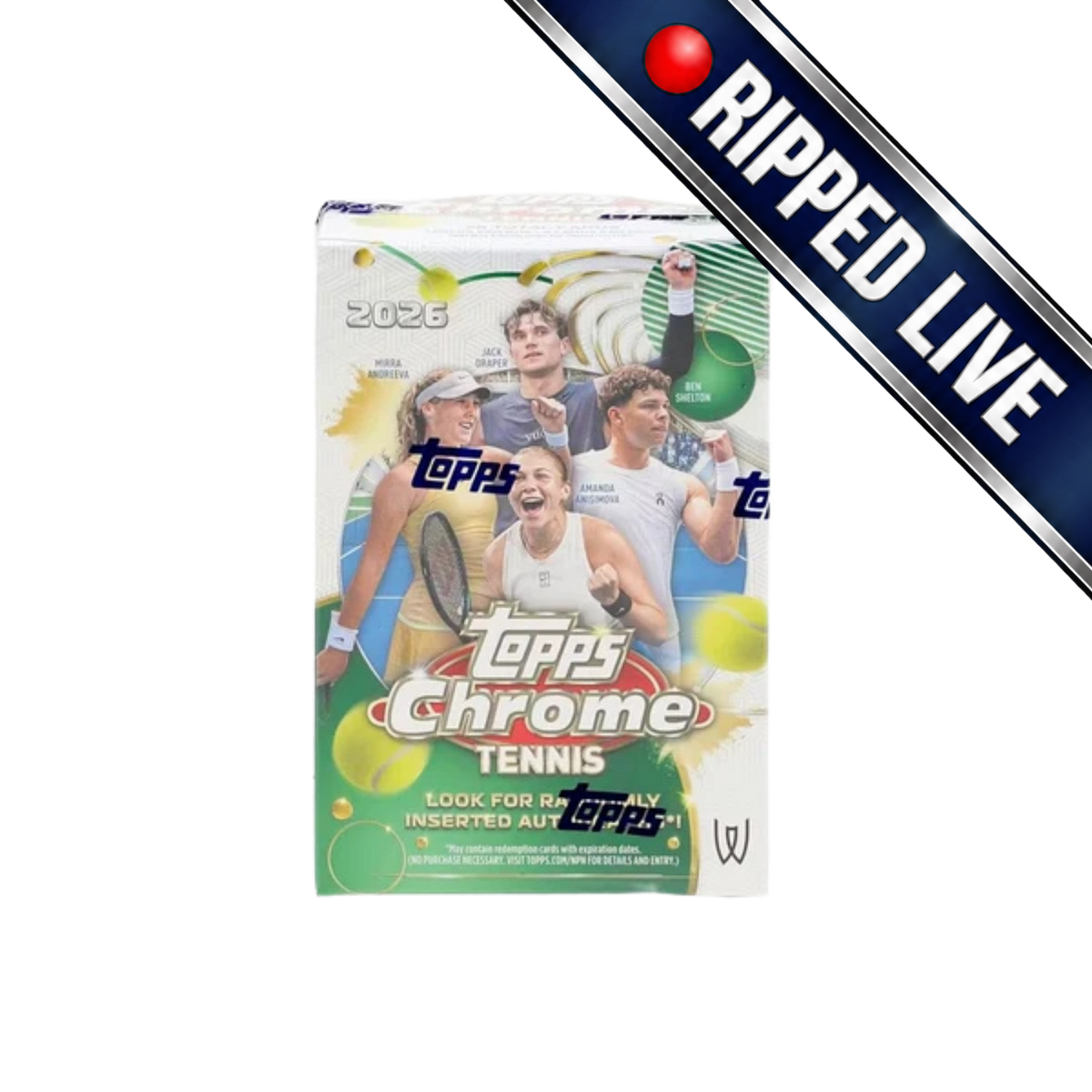 *Break* 2026 Topps Chrome Tennis Blaster Box