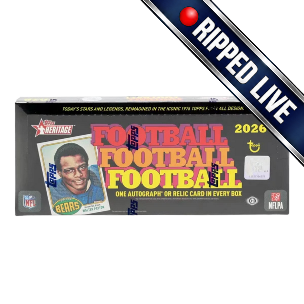 *Break* 2026 Topps Heritage Football Hobby Box