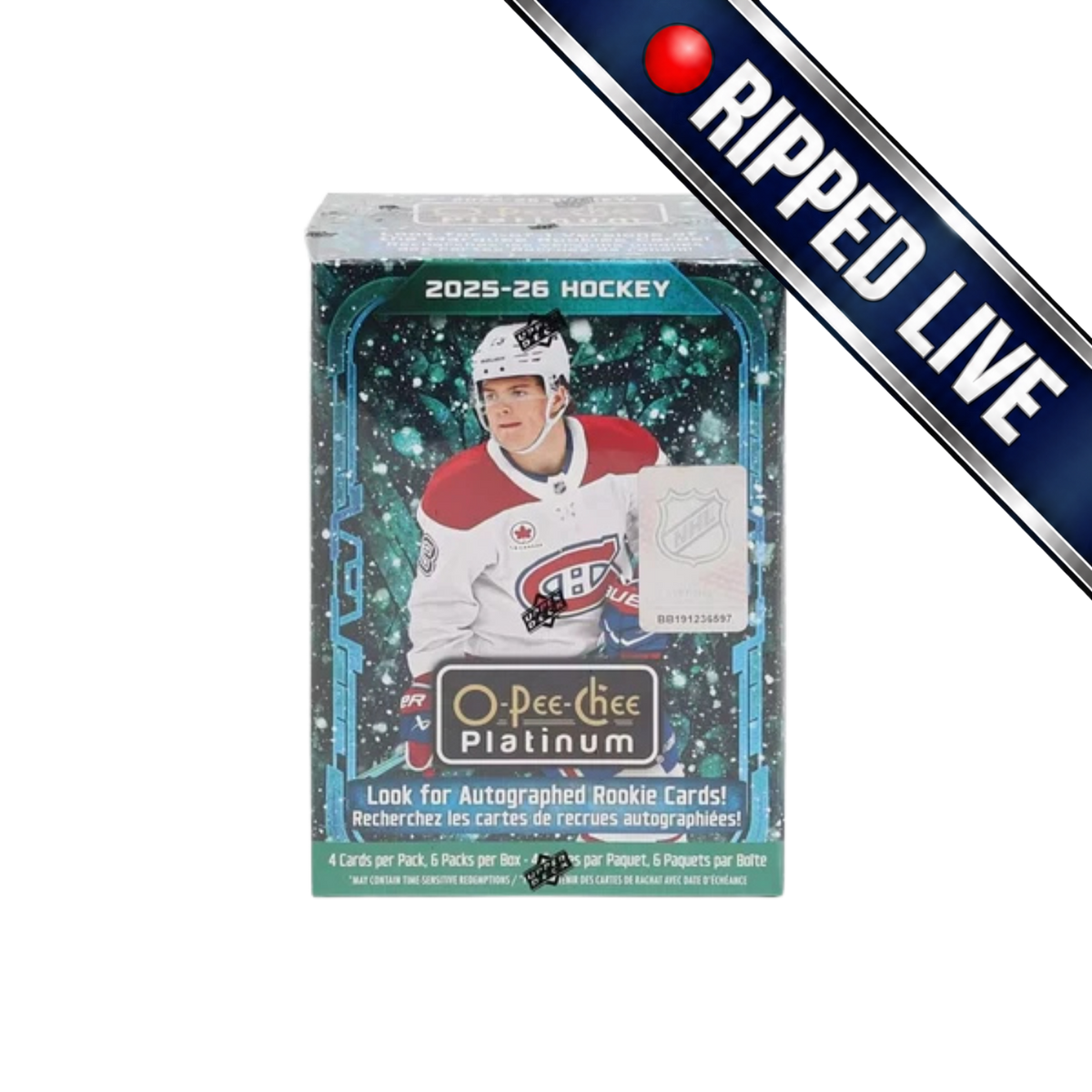*Break* 2025-26 Upper Deck O-Pee-Chee Platinum Hockey Blaster Box