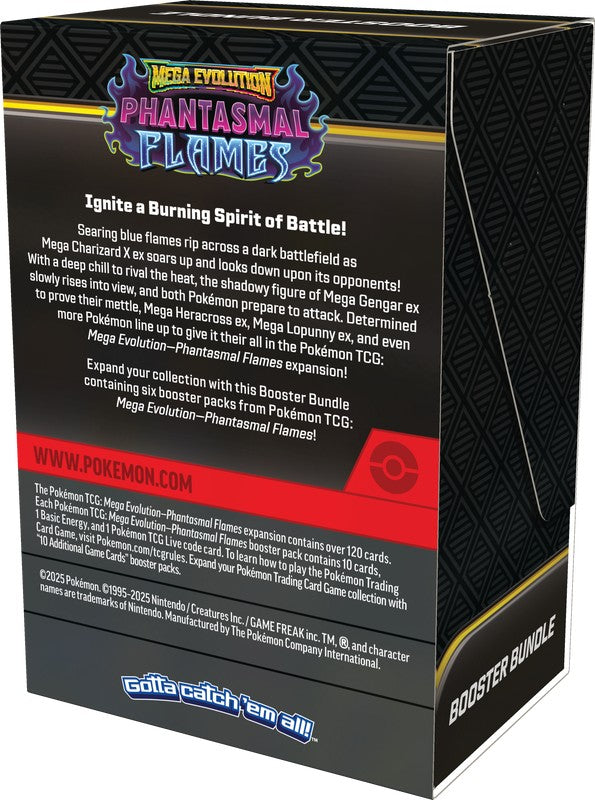 Pokemon: Phantasmal Flames Bundle *Expected Release Date 11-14-2025*