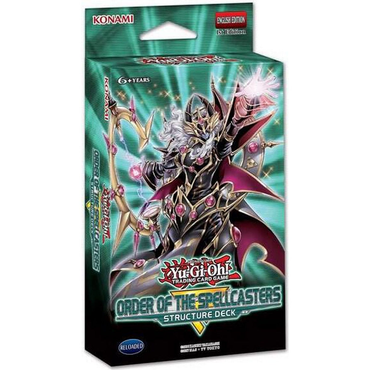 Yu-Gi-Oh! Order of the Spellcasters 1st Edition Structure Deck