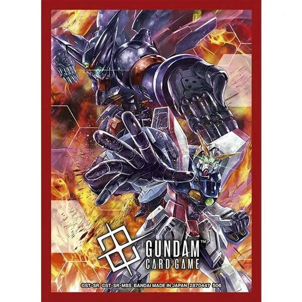 Gundam TCG: Official Card Sleeves 70ct (Master Gundam / Shining Gundam)