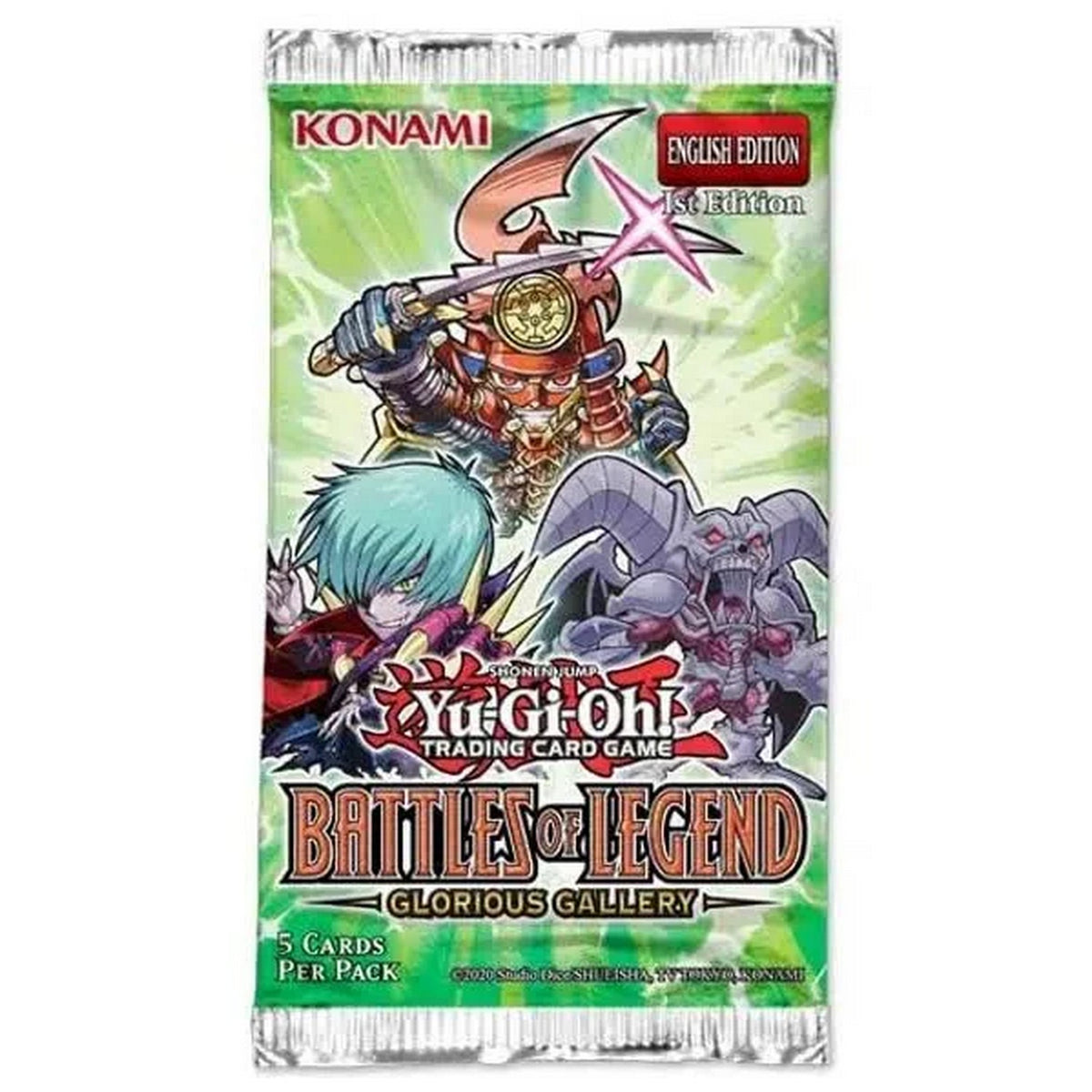 Yu-Gi-Oh Battle of Legends Glorious Gallery Booster Pack