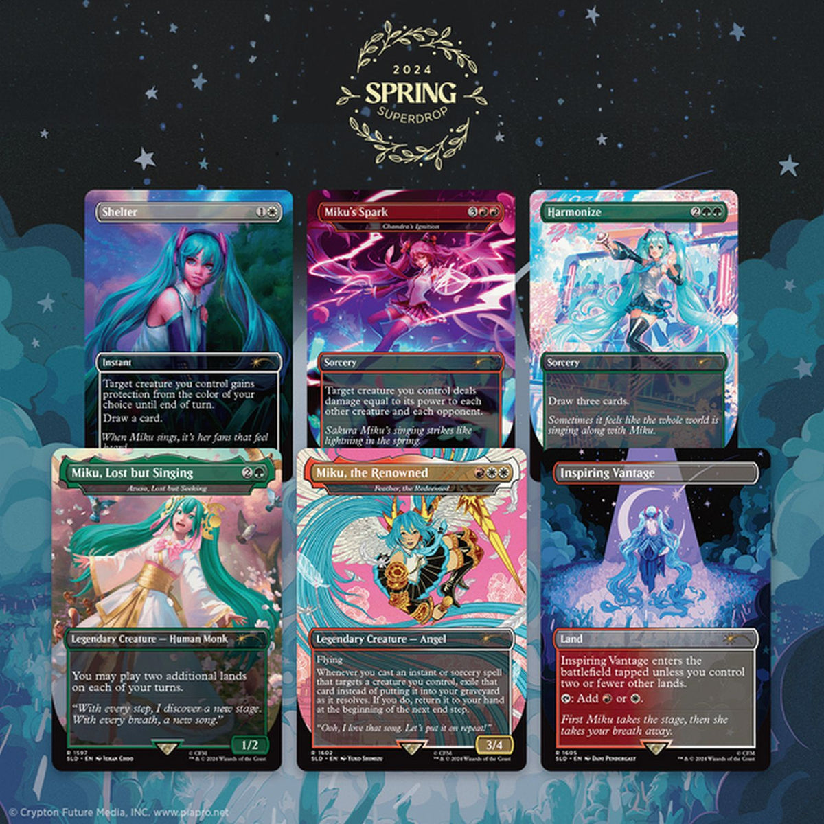 Magic the Gathering: Secret Lair x Hatsune Miku - Sakura Superstar (Non-Foil Edition)