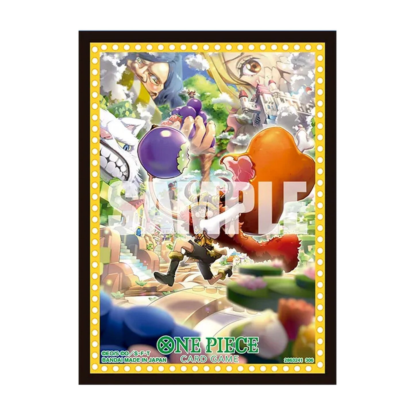 One Piece TCG: Monkey D. Luffy Sleeves (70ct)