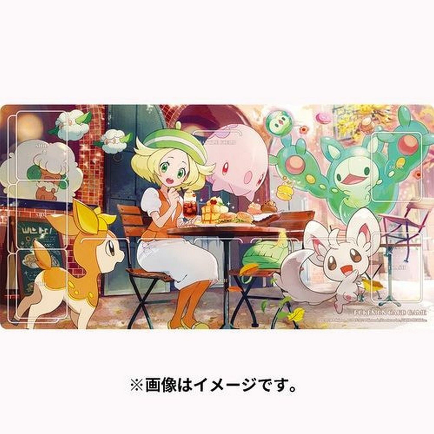 Pokemon: Bianca & Minccino Playmat (Japanese Pokemon Center Exclusive)