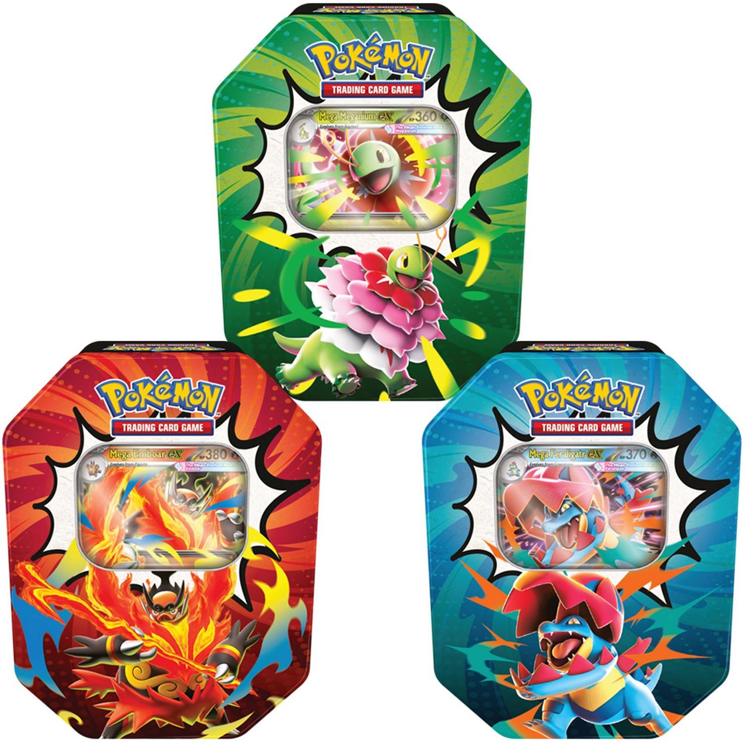 Pokemon: Mega Evolution Ascended Heroes Tin (Random) *Expected Release Date 08-28-2026*