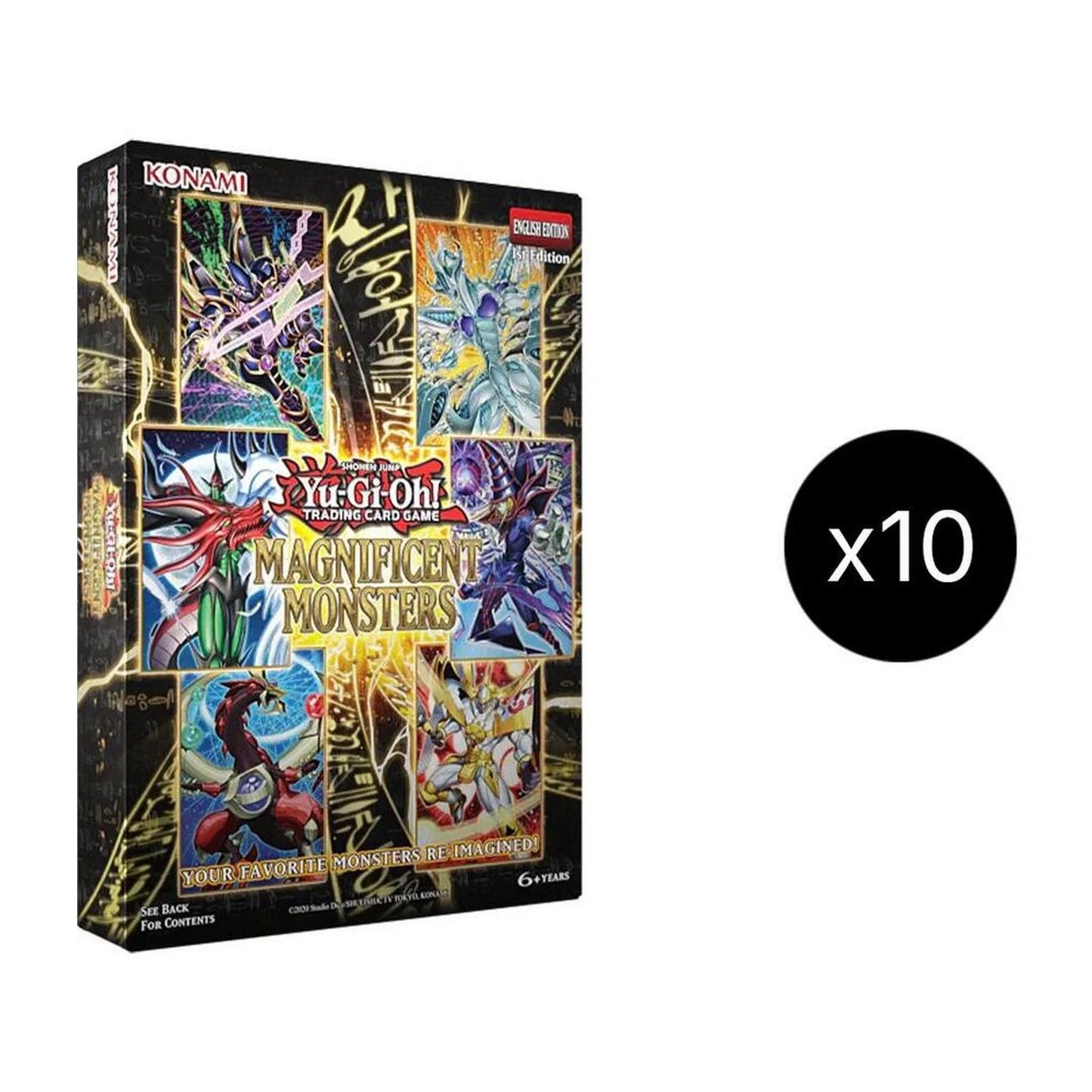 Yu-Gi-Oh! Magnificent Monsters Display (10 Boxes)