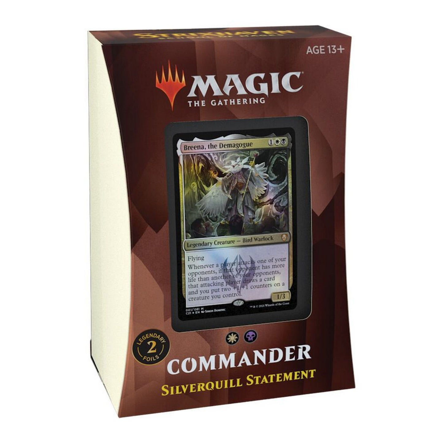 Magic the Gathering: Commander 2021 Commander Deck - Silverquill Statement
