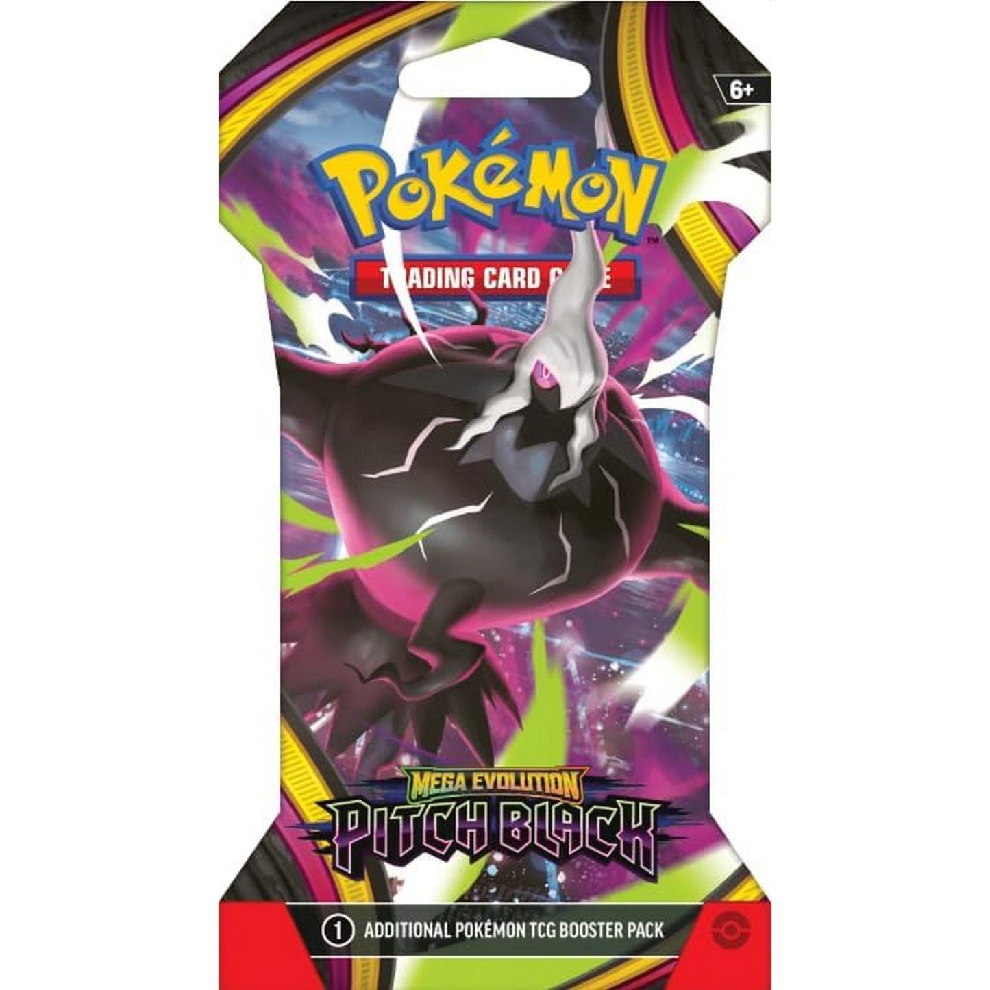 Pokemon: Mega Evolution Pitch Black Sleeved Booster