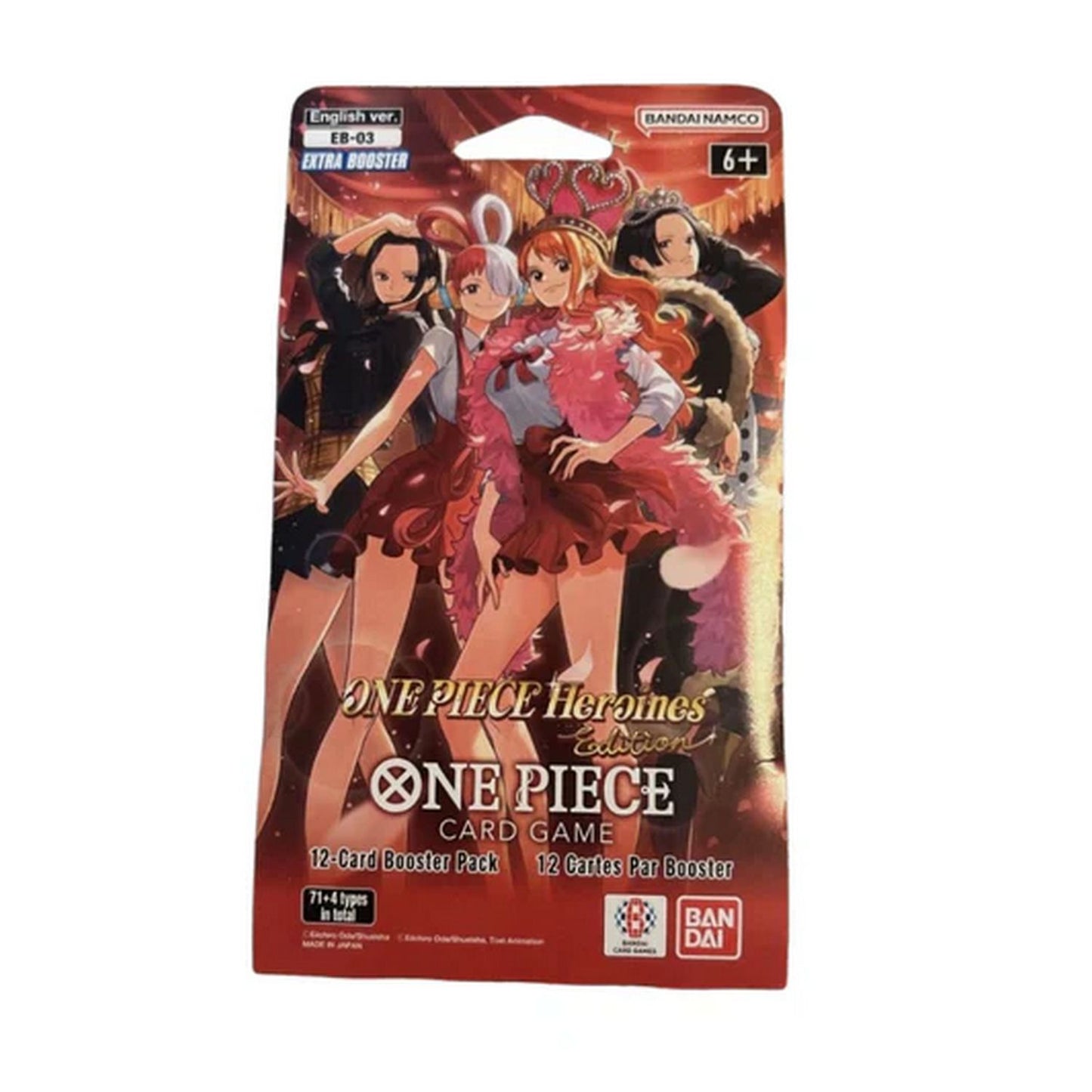 One Piece TCG: Extra Booster: Heroines Edition Sleeved Booster Pack (EB-03)