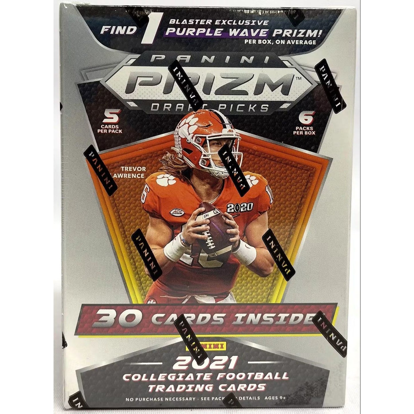 2021 Panini Prizm Draft Football Blaster Box (Green Pulsar)
