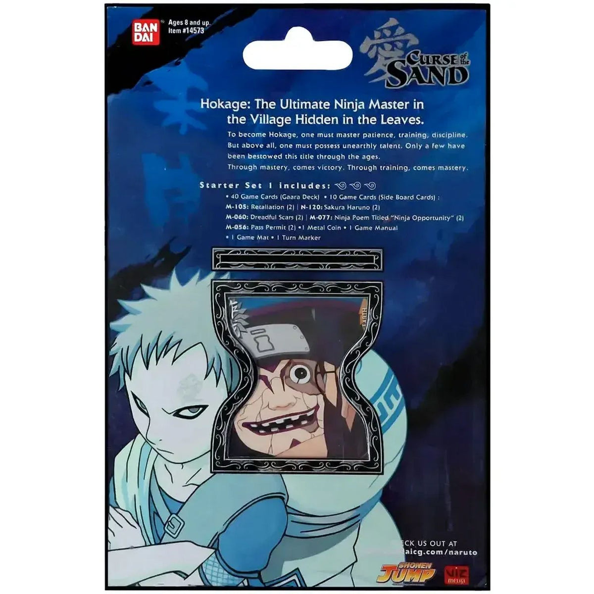 Naruto CCG: Curse of the Sand Starter Deck (Blue Gaara) *See Description*