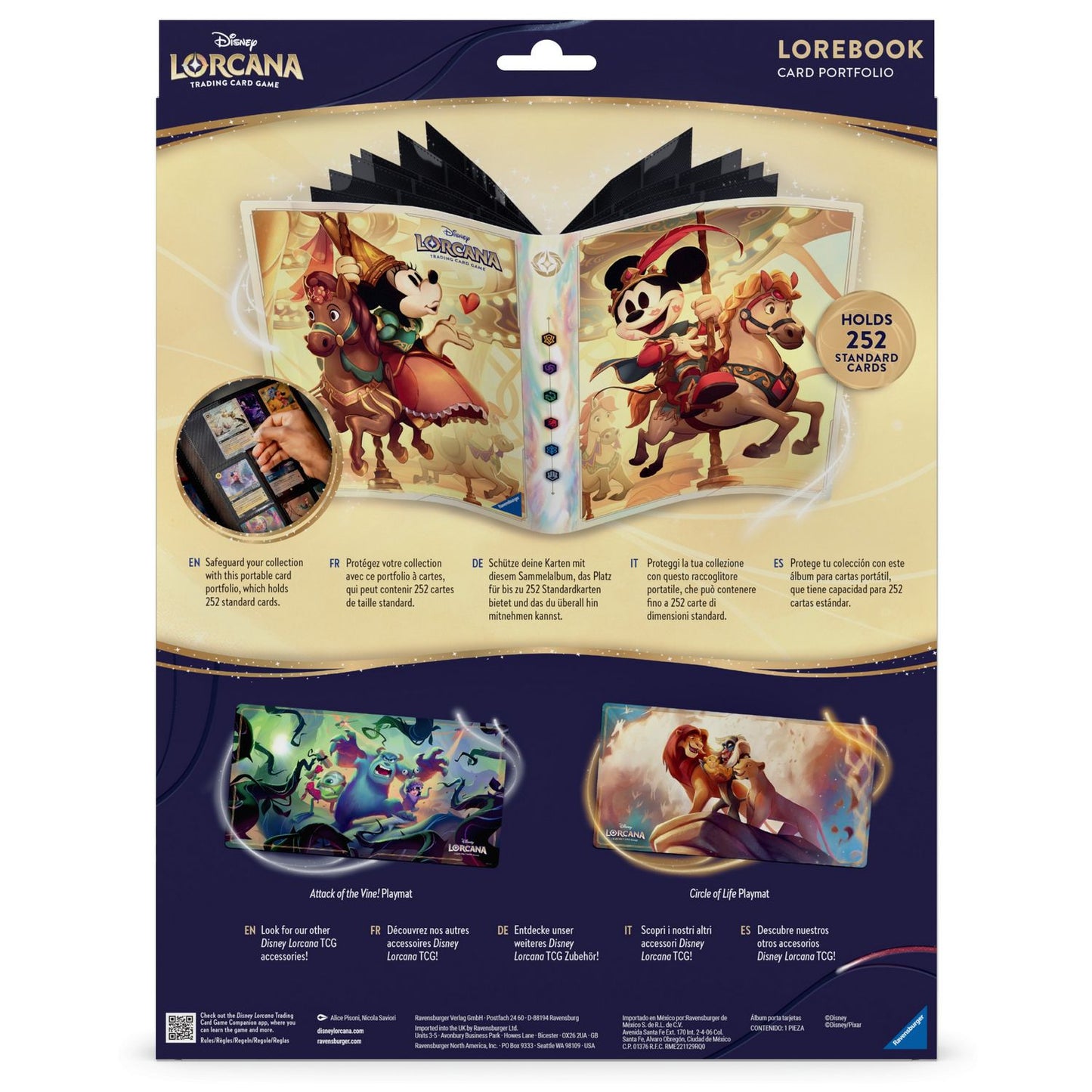 Disney Lorcana: 9-Pocket Portfolio (Mickey & Minnie)