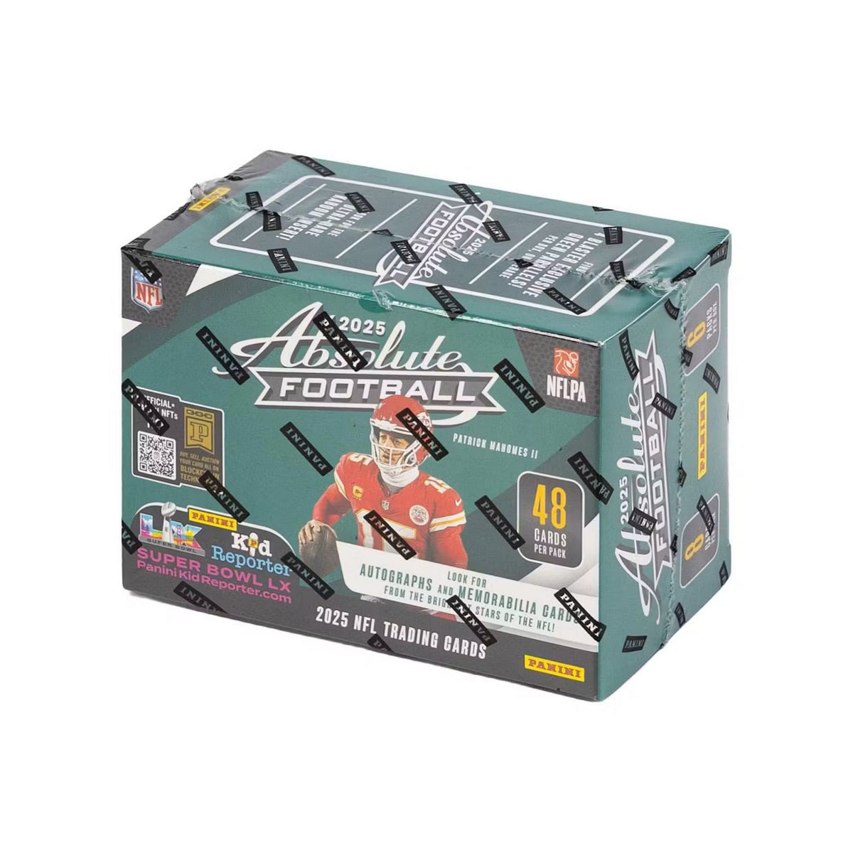 2025 Panini Absolute Football Retail Blaster Box (Green Box, Green Parallels)
