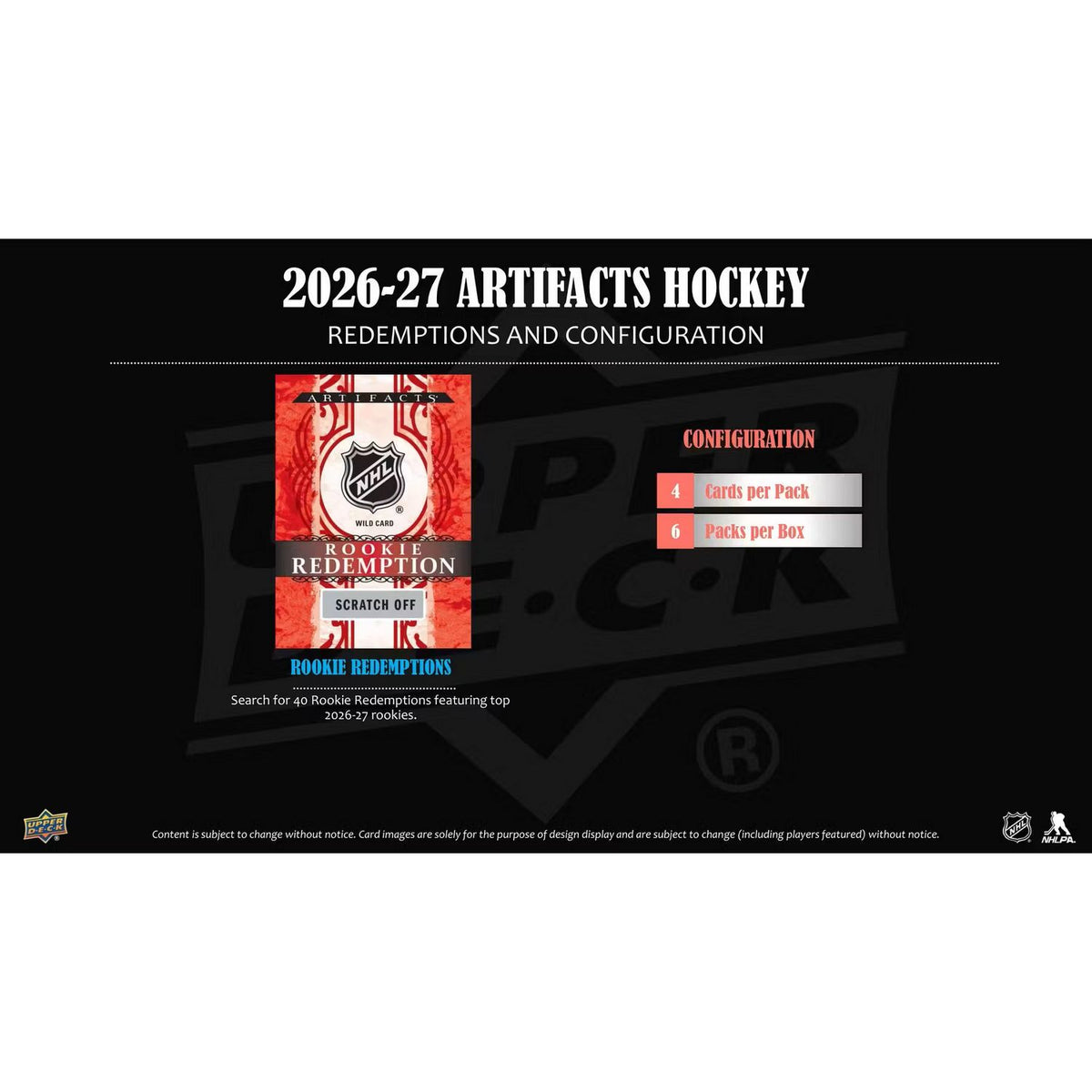 2026-27 Upper Deck Artifacts Hockey Blaster Box