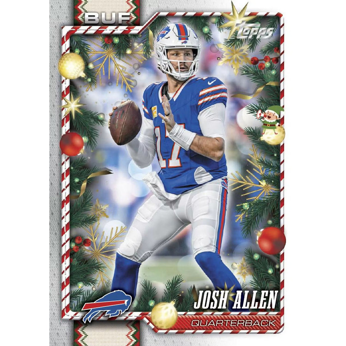 2026 Topps Holiday Football Mega Box