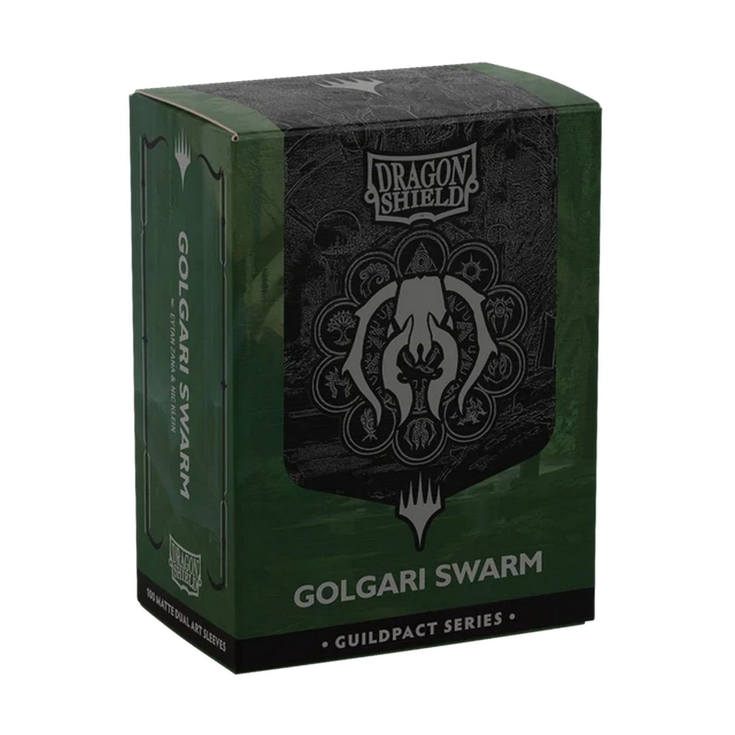 Dragon Shield: Guildpact Series - Matte Dual Art Standard Sleeves 100ct (Golgari Swarm)