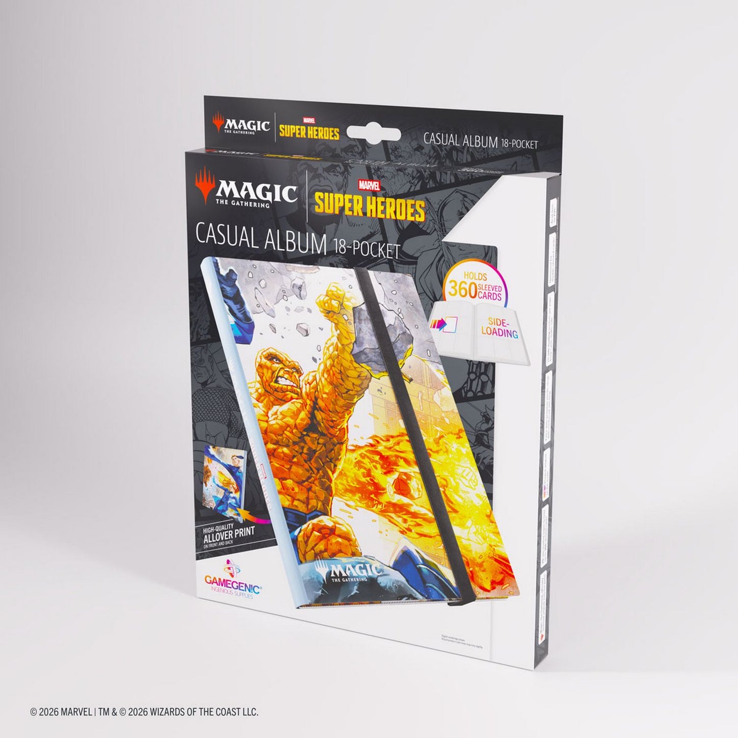 Gamegenic: Magic the Gathering | Marvel Super Heroes Casual Album 18-Pocket (The Fantastic Four)