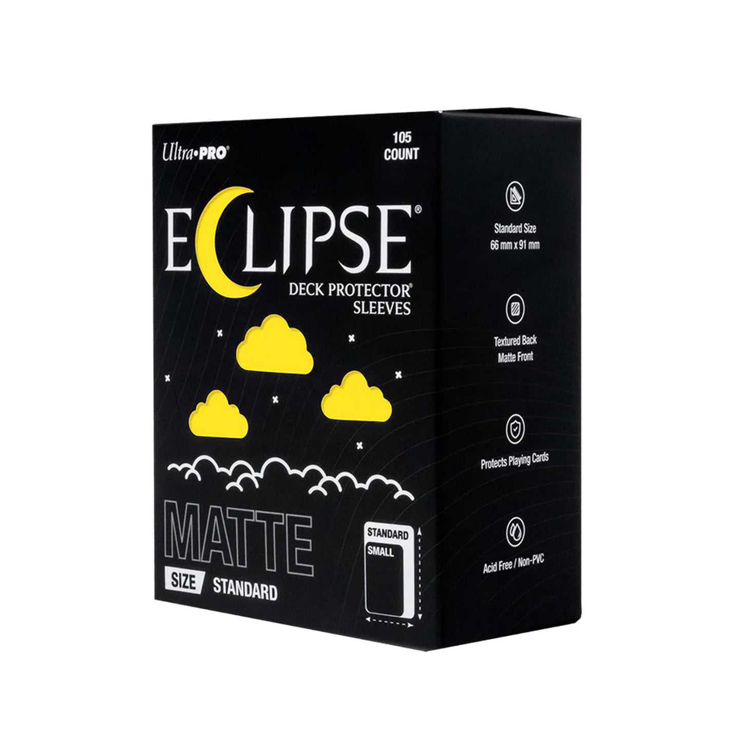 Ultra Pro: Eclipse Standard-Size Matte Sleeves 105ct (Lemon Yellow)