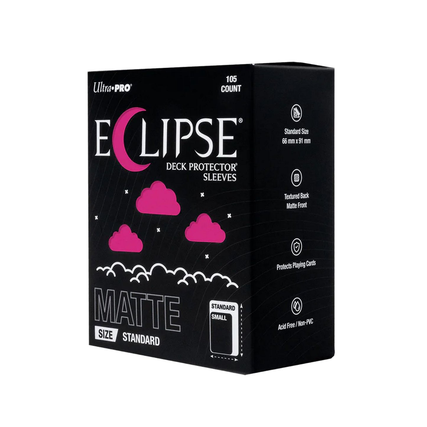 Ultra Pro: Eclipse Standard-Size Matte Sleeves 105ct (Hot Pink)