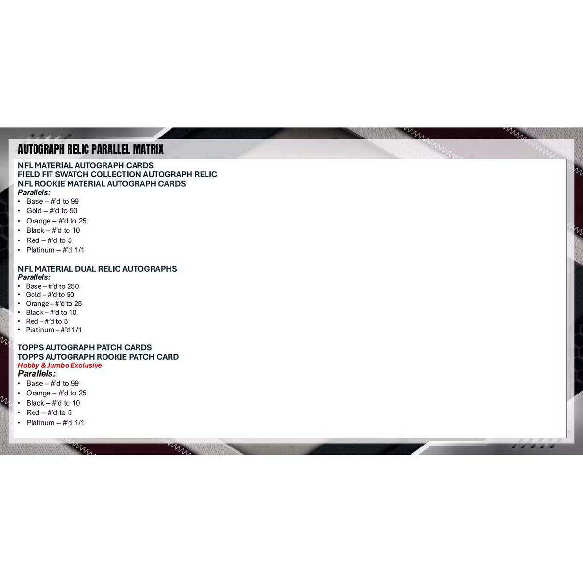 2026 Topps Flagship Football Super Box