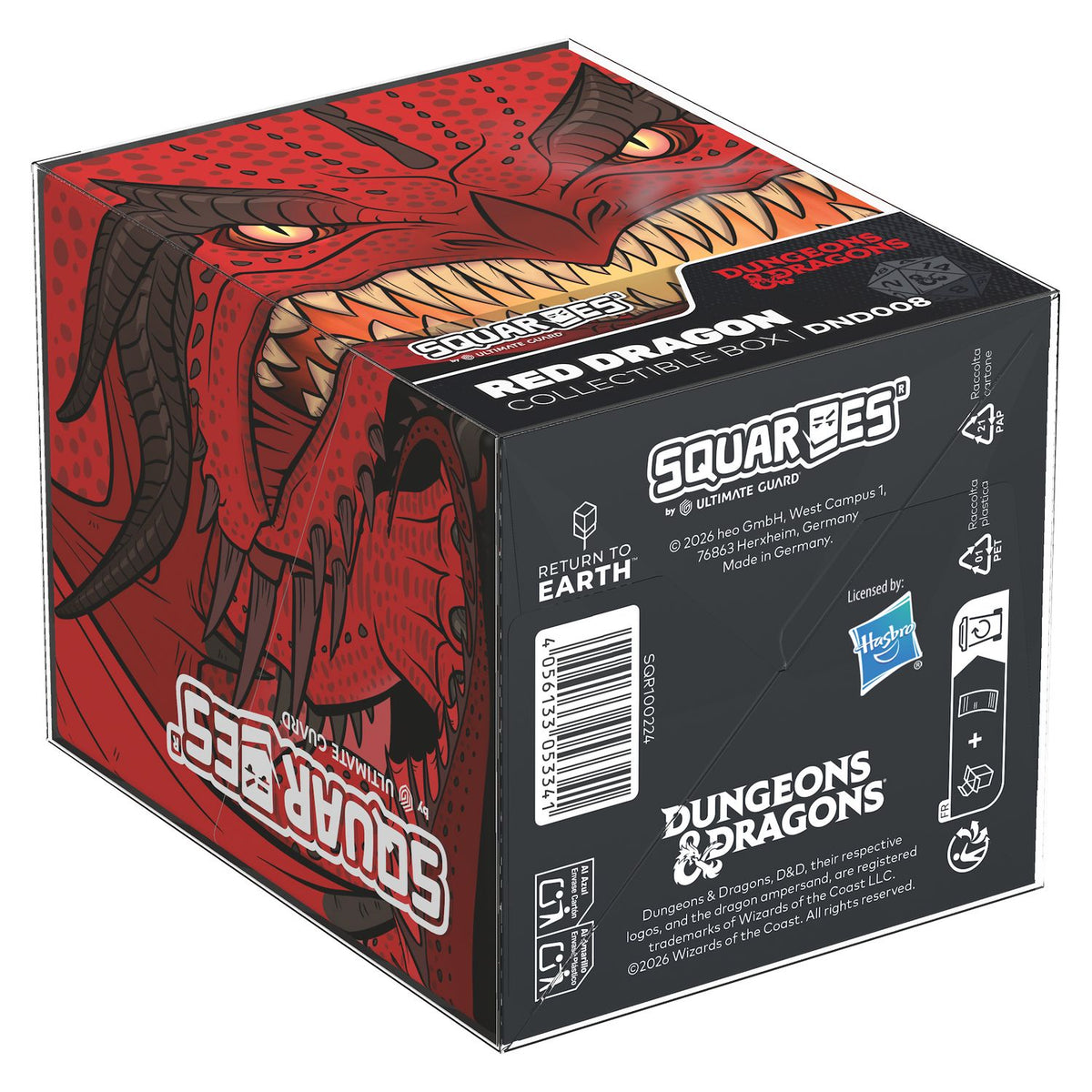 Ultimate Guard: Squaroes 100+ Dungeons & Dragons (Red Dragon)