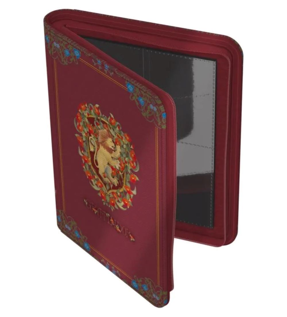 Ultimate Guard 8-Pocket Zipfolio 160+ Harry Potter - 4 Houses - Gryffindor