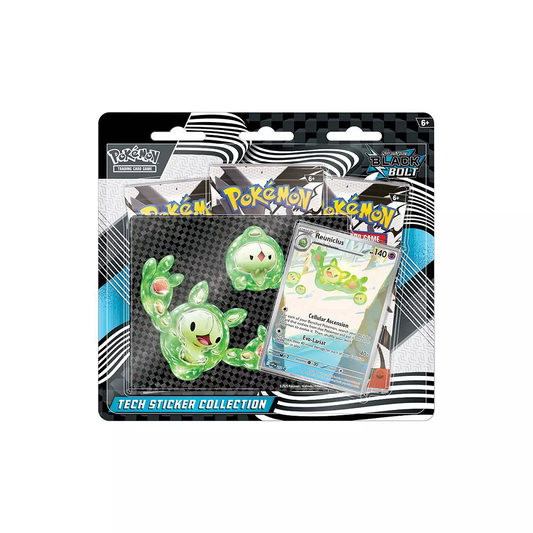 Pokemon: Scarlet & Violet Black Bolt Tech Sticker Collection
