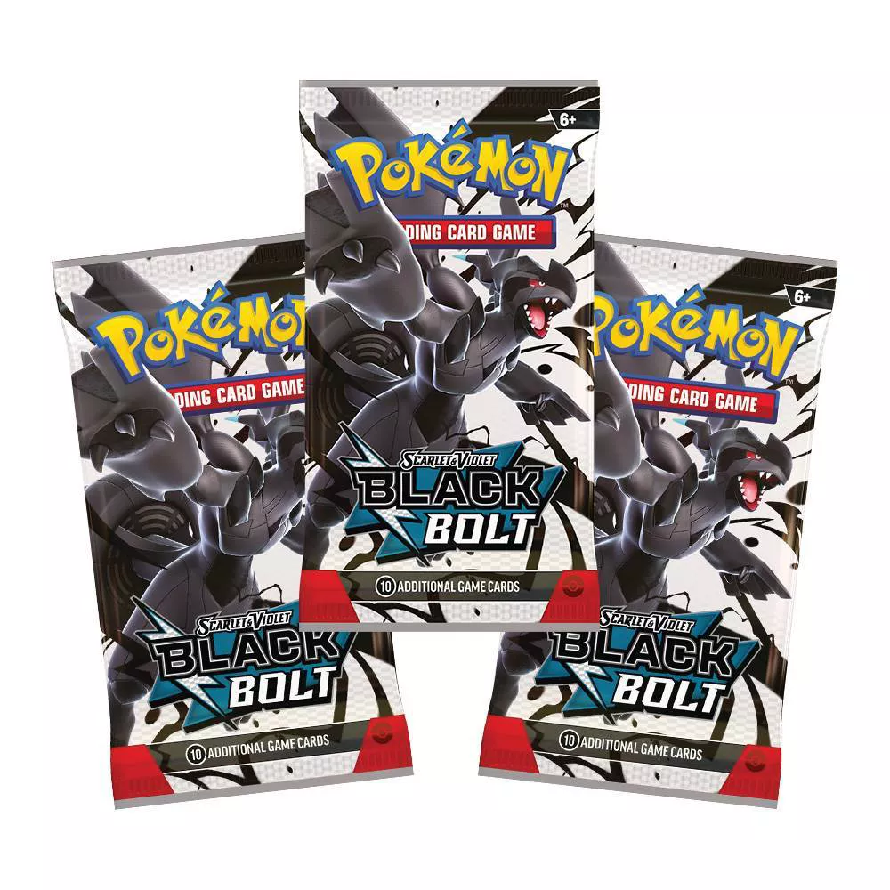 Pokemon: Scarlet & Violet Black Bolt Tech Sticker Collection