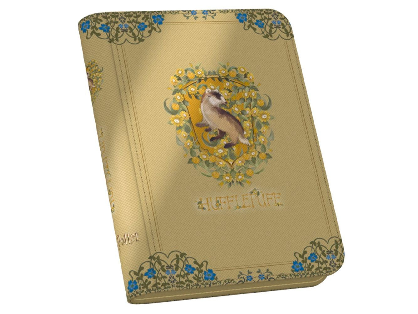 Ultimate Guard 8-Pocket Zipfolio 160+ Harry Potter - 4 Houses - Hufflepuff