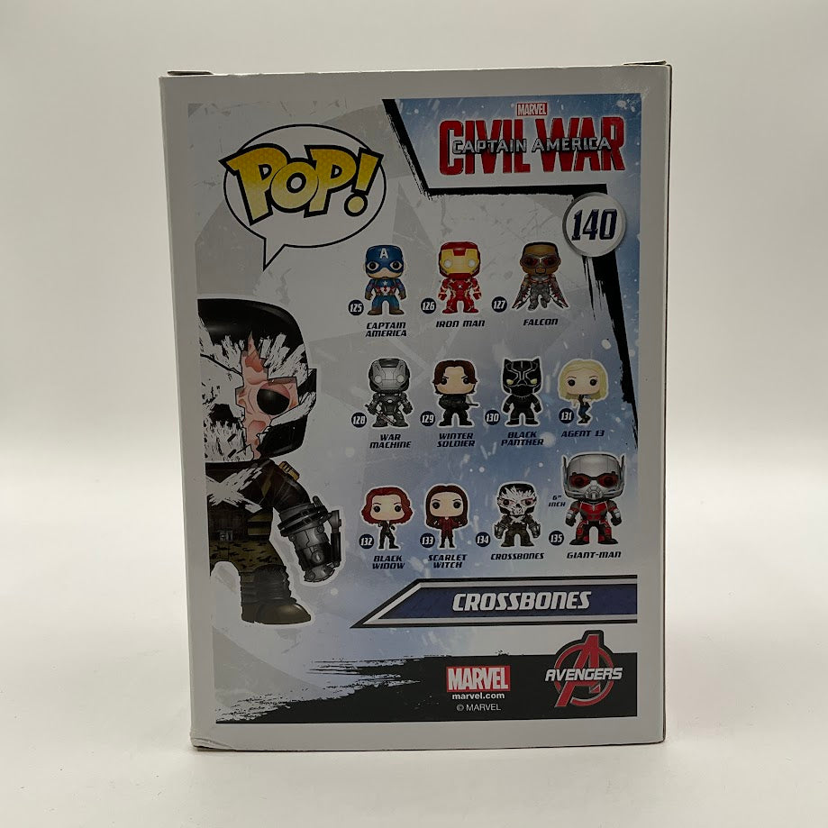 Crossbones (Battle Damage) Funko Pop! Captain America Civil War #140 Target