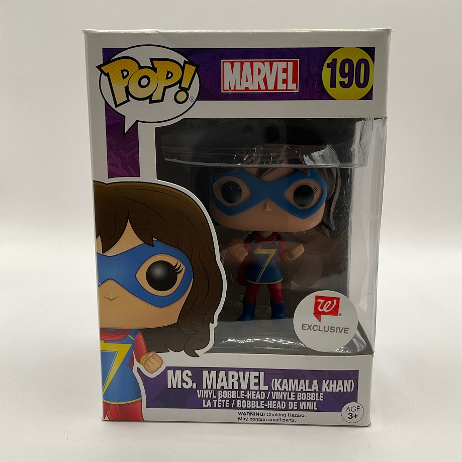Ms. Marvel (Kamala Khan) Funko Pop! Marvel #190 Walgreens Exclusive - Collector Store LLC