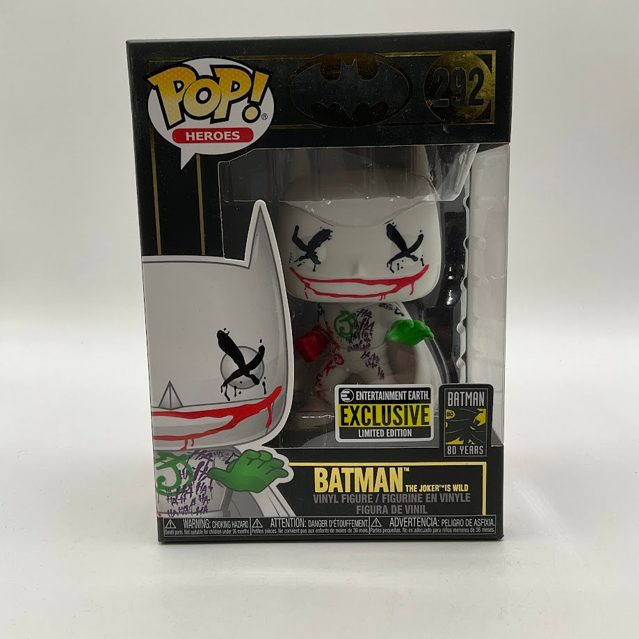Batman The Joker is Wild Funko Pop! Batman #292 Entertainment Earth - Collector Store LLC